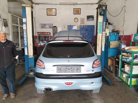 06BAY890 Peugeot 206 GTI Full Restorasyon