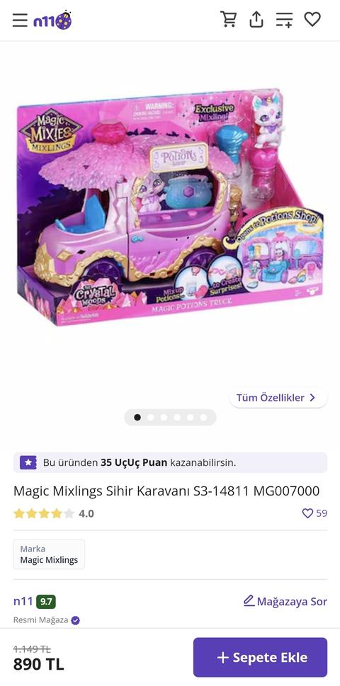 Magic Mixlings Sihir Karavanı 890TL