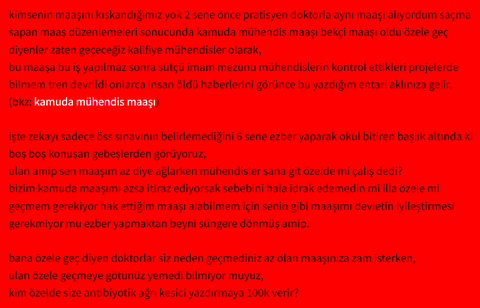 İTÜ BİLGİSAYAR MÜHENDİSLİĞİ OKUYUP KAMU MÜHENDİSİNDEN uzman doktorlara İSYAN