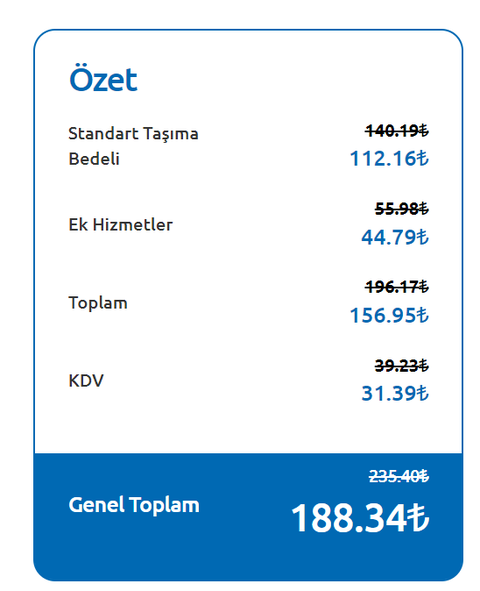 KARGO İNDİRİM KODU - GÜNCEL