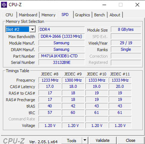 8gb 2666mhz CL19 Samsung DDR4 Laptop Ram İstanbul/Kağıthane