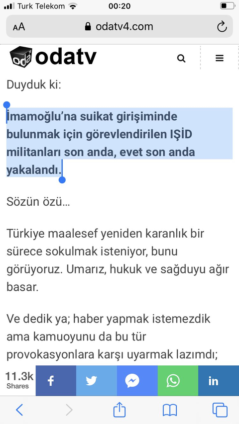 Ekrem İmamoğlu'na suikast girişimi | İBB ve Soylu'dan farklı açıklamalar