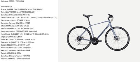 Lapierre Shaper 2.0 vs Salcano City Life 21S HD