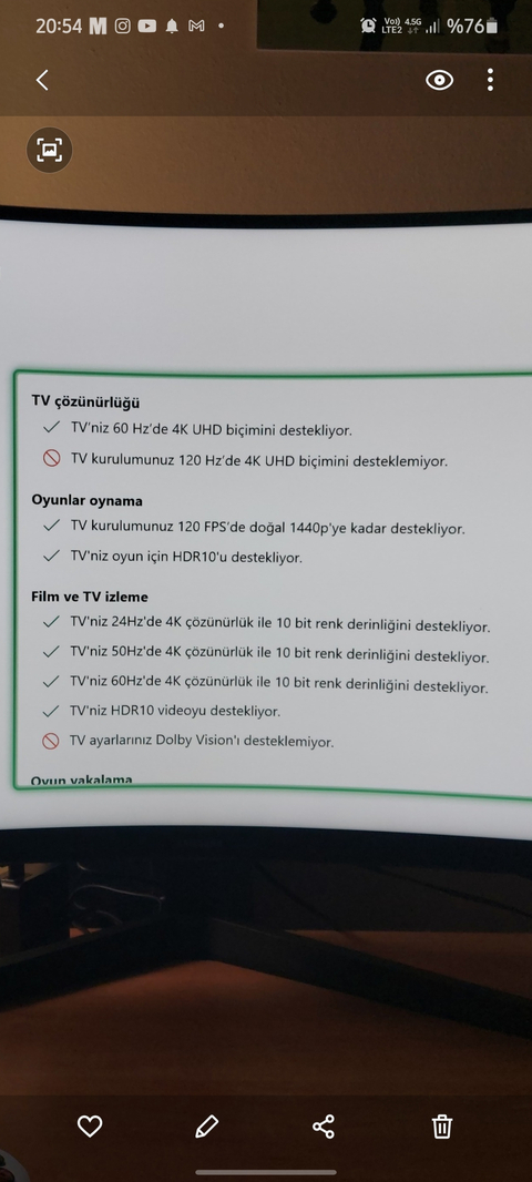 2.449TL 32" Odyssey G5 32CRVD/ 2K/ 144HZ/ 1MS/ FSYNC/ HDR10/ Gaming Monitör LC32G55TQWMXUF