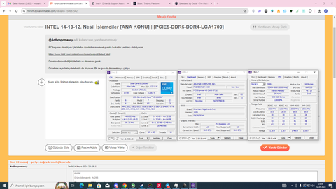 INTEL 14-13-12. Nesil İşlemciler [ANA KONU] | [PCIE5-DDR5-DDR4-LGA1700]