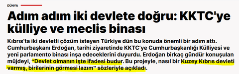 KKTC'deki Saray Para Yemeye Doymuyor !