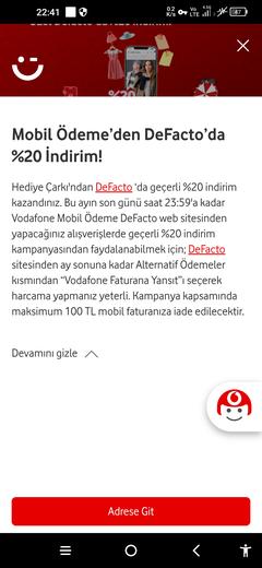 Vodafone Haftalık Çark hediyelerini buyrun yazalım