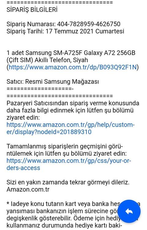 Amazon-Samsung Dolandırıcılığı