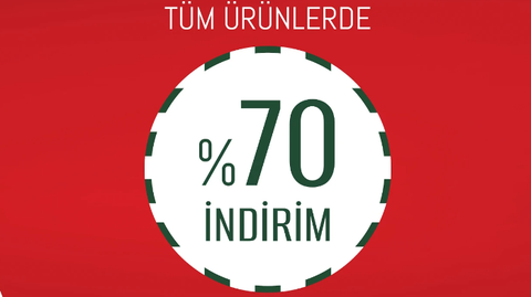 📢 Madame Coco'da Tüm Ürünlerde %70 İndirim