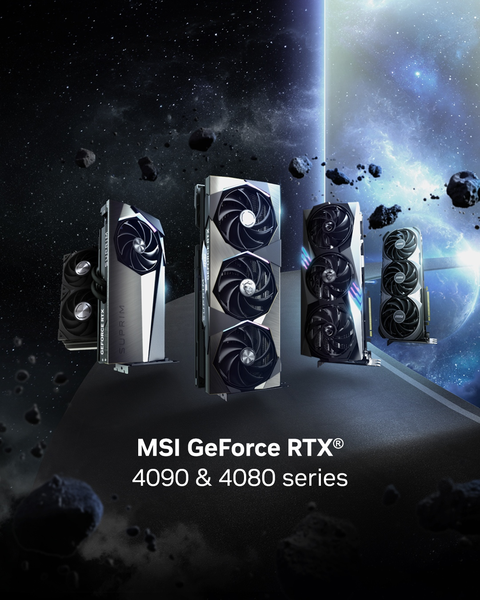 MSI özelleştirilmiş NVIDIA GeForce RTX 40 Serisi Ekran Kartlarını Duyurdu