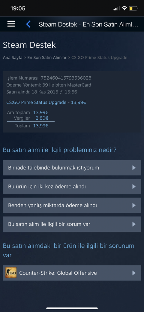 itemsatis.com tarafından dolandırılmam