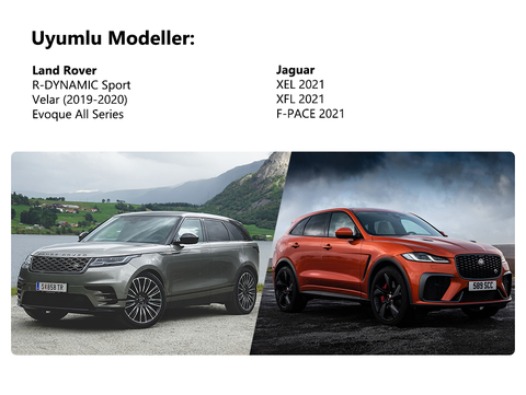 FitcamX Land Rover - Jaguar Fabrikasyon Görünümlü Kameraları