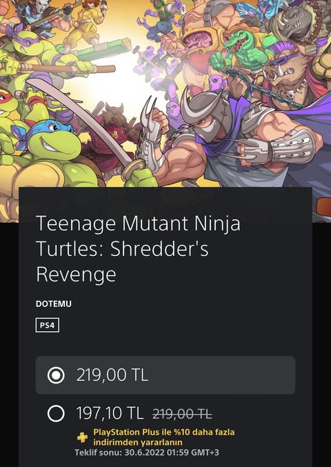 Teenage Mutant Ninja Turtles: Shredder's Revenge [PS5 / PS4 ANA KONU]