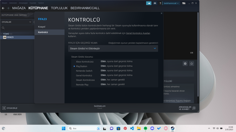 fifa 23'te konsol bağlayamıyorum