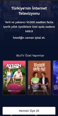 BluTV Kodu ₺13