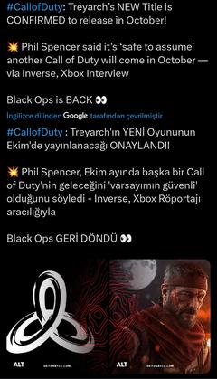 CALL OF DUTY: MODERN WARFARE III | PS4 - PS5 ANA KONU | 10 Kasım 2023