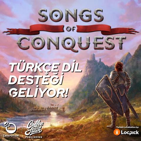 Songs of Conquest'e Resmi Türkçe Dil Desteği Geliyor!