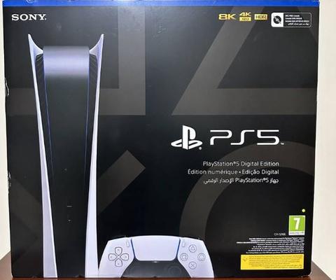 playstation 5 dijital versiyon sıfır kapalı kutu