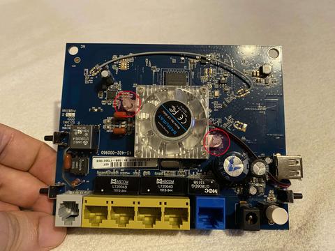 Zyxel VMG3312-B10B Modem Cpu Fan ve Anten Modifikasyonu