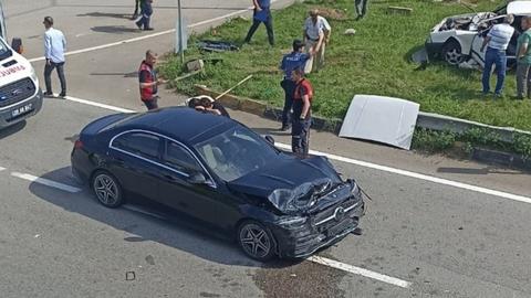 Mercedes ile Malum Markanın Kazası