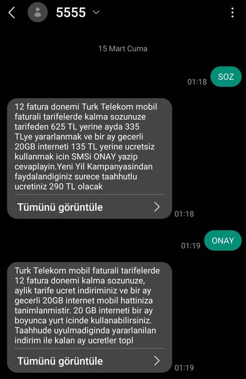 Türk Telekom Prime (70 GB + SSM 395₺) Yıldızlı Günler’e Özel Son Geçiş Tarihi 5 Mart!