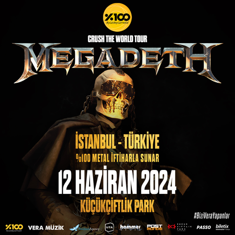 12 Haziran Megadeth Konseri İstanbul