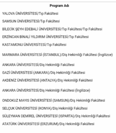 Tercih listenizi ve sıralamalarınızı atın yerleştirme sonuçlarınız hakkında fikrimi söyleyim