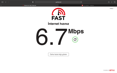 Vodafone fiber 100mbps 95 tl+dh uyelerine ilk 2 fatura hediye