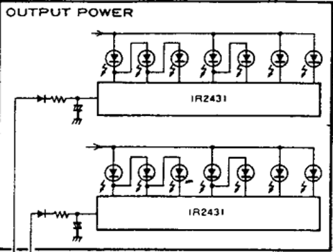 Amfi Output Power Led Arızası