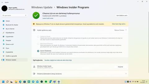 Windows 11 23H2 REHBER | 23 NİSAN 22631.3527 | Faydalı Anlatımlar, Yeni Haberler [ANA KONU]