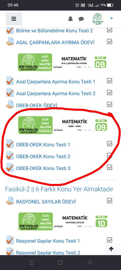 ALES TÜRKÇE, MATEMATİK ONLINE KURS