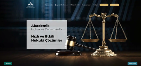 Ankara Akademik Hukuk Web Sitesi