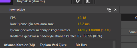 Twitch yayın yaparken 60 FPS yayın yapamıyorum