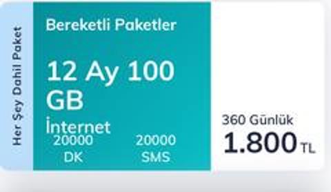 Turkcell'den faturasız yıllık paket isteyenler kulübü