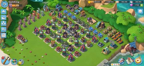 Boom Beach 71 Level Hesap Satılık