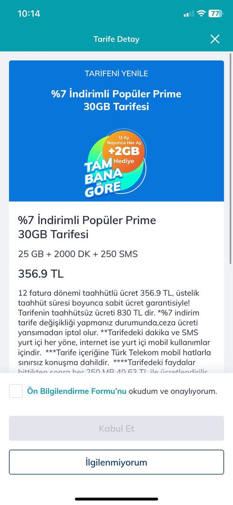 TÜRKTELEKOM KİŞİYE ÖZEL TEKLİFLER MEVCUT KULLANICAYA TARİFELER  İLK SAYFA GÜNCEL