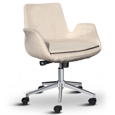 Dora Çalışma Sandalyesi Keten Kumaş Ücretsiz Kargo 3199 tl
