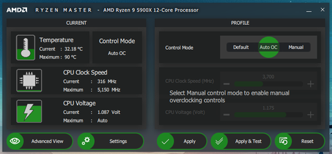 OC Denemeleri: R9 5900X + SUPRIM RTX 3070 + B550 Gaming Edge WIFI  + Ballistix 32GB. 3200 Mhz.