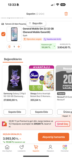 Hepsipay geldi...  Avantajlarını burada paylaşalım