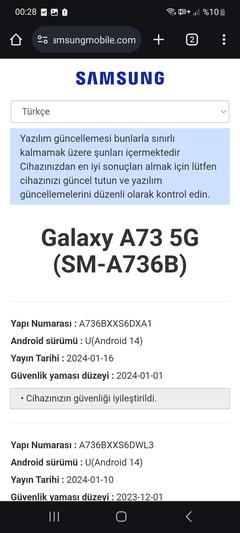••• Samsung Galaxy A73 5G • 2022 • Ana Konu • Kullanıcı Kulübü Paylaşımları •••