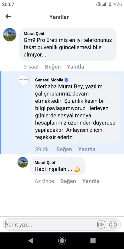 ★ General Mobile GM 9 Pro ★  ANA KONU ★ Android Q Beta Kayıtları başladı!