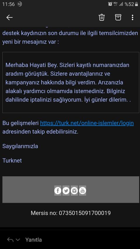 Hoşçakal TurkNet!