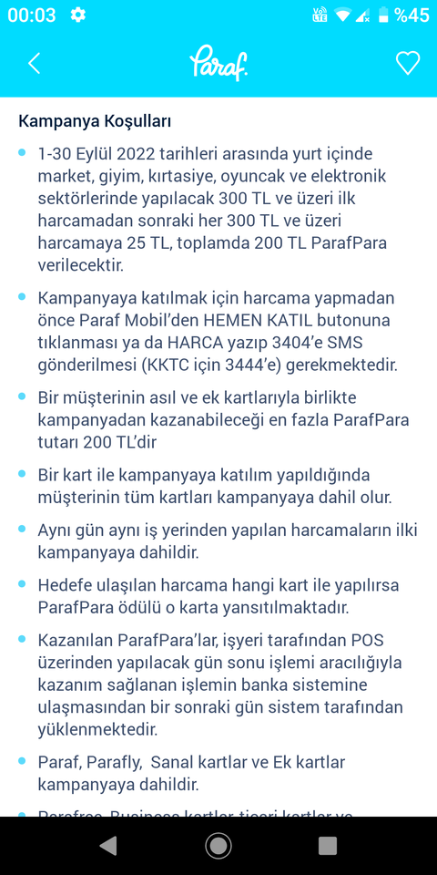 Paraf Okula Dönüş Kampanyası