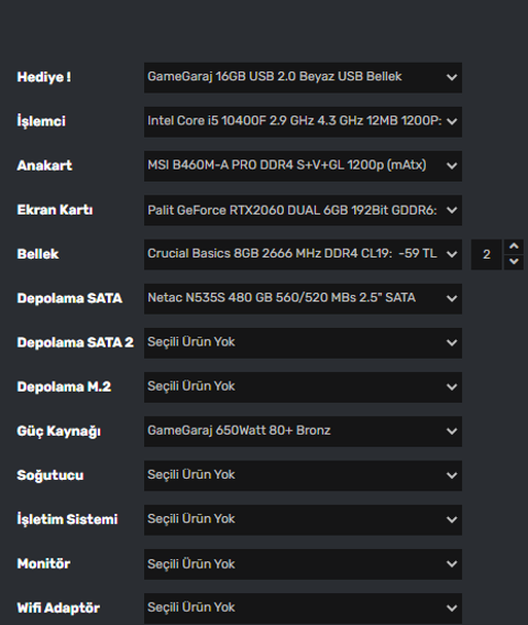 AMD vs Intel 7500 TL sistem