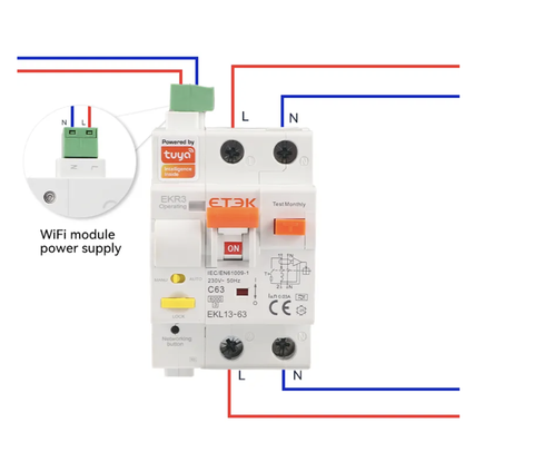 Akıllı sigortalar ile Elektrik panosunu toplama