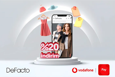 Vodafone’lulara Defacto’da indirimlere ek %20 indirim