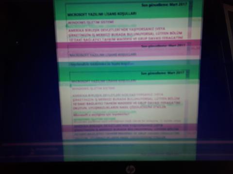 HP Notebook, ekran renkleri bozulup düzeliyor, neden?