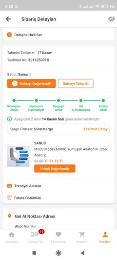 Sanus Memory Foam Tabanlıklar M900 Tek Fiyat 99,90 TL