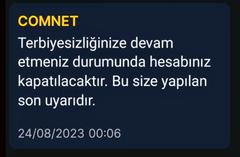 COMNET adlı İSS’yi Şikayet Ediyoruz!