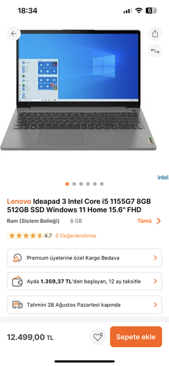 Bu laptop iyi mi? Lenovo ideapad 3